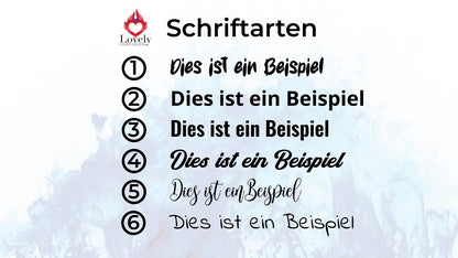 Sternzeichen Wassermann Schiefer-Untersetzer personalisiert mit Name 10x10 schwarz hochglanz lasergraviert das perfekte Geschenk - Lovely Laser Design